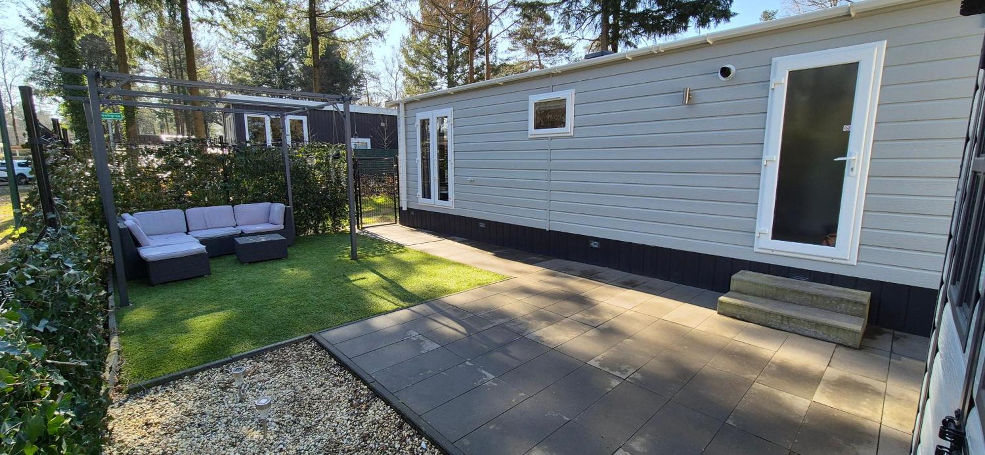 Het Veluwse Boshuisje Knus Chalet Met Omheinde Tuin Op De Veluwe โฮนเดอร์โล ภายนอก รูปภาพ